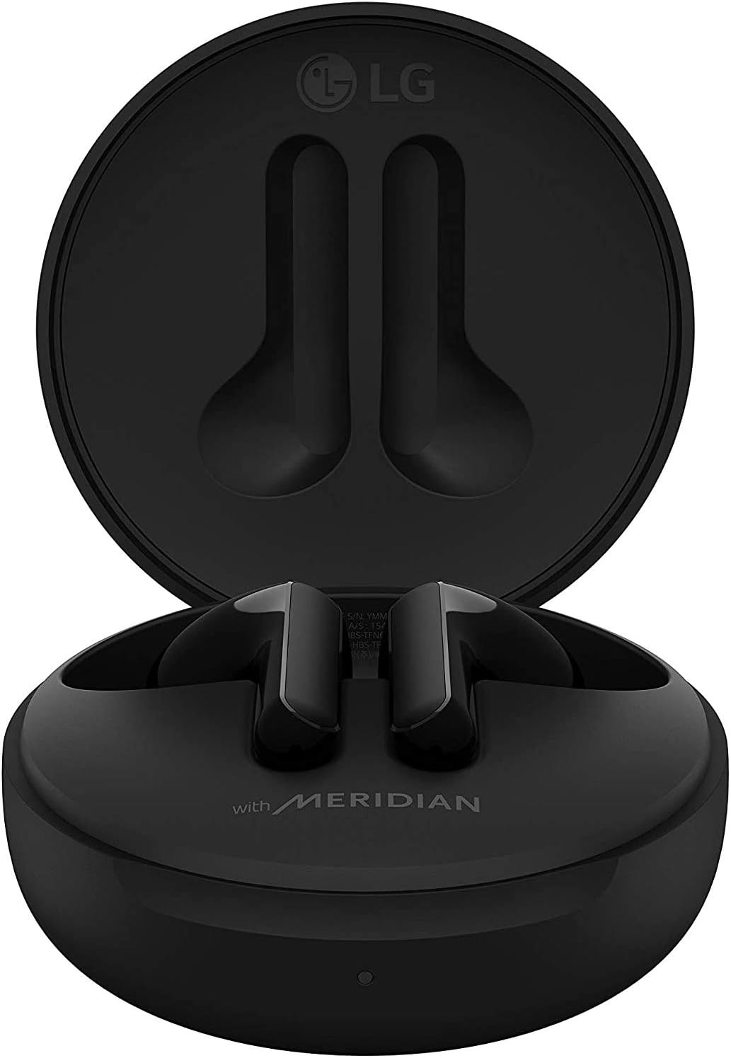 LG TONE Free FN4 - True Wireless Bluetooth Earbuds with Meridian Sound, Hypoallergenic Medical-Grade Ear gels, Noise Reduction with a close fit, Dual Microphone for Work/Home Office, Black