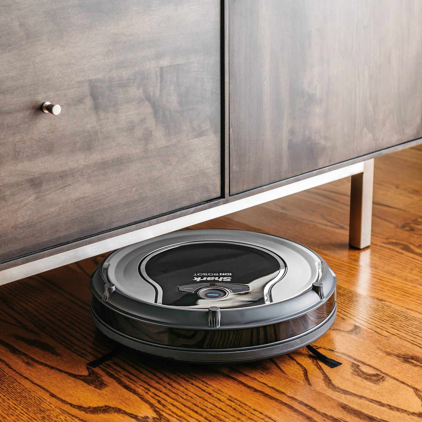 Shark ION RV700 Self Smart Robot Vacuum Cleaner w/ Easy Scheduling Remote, Black - Refurbished