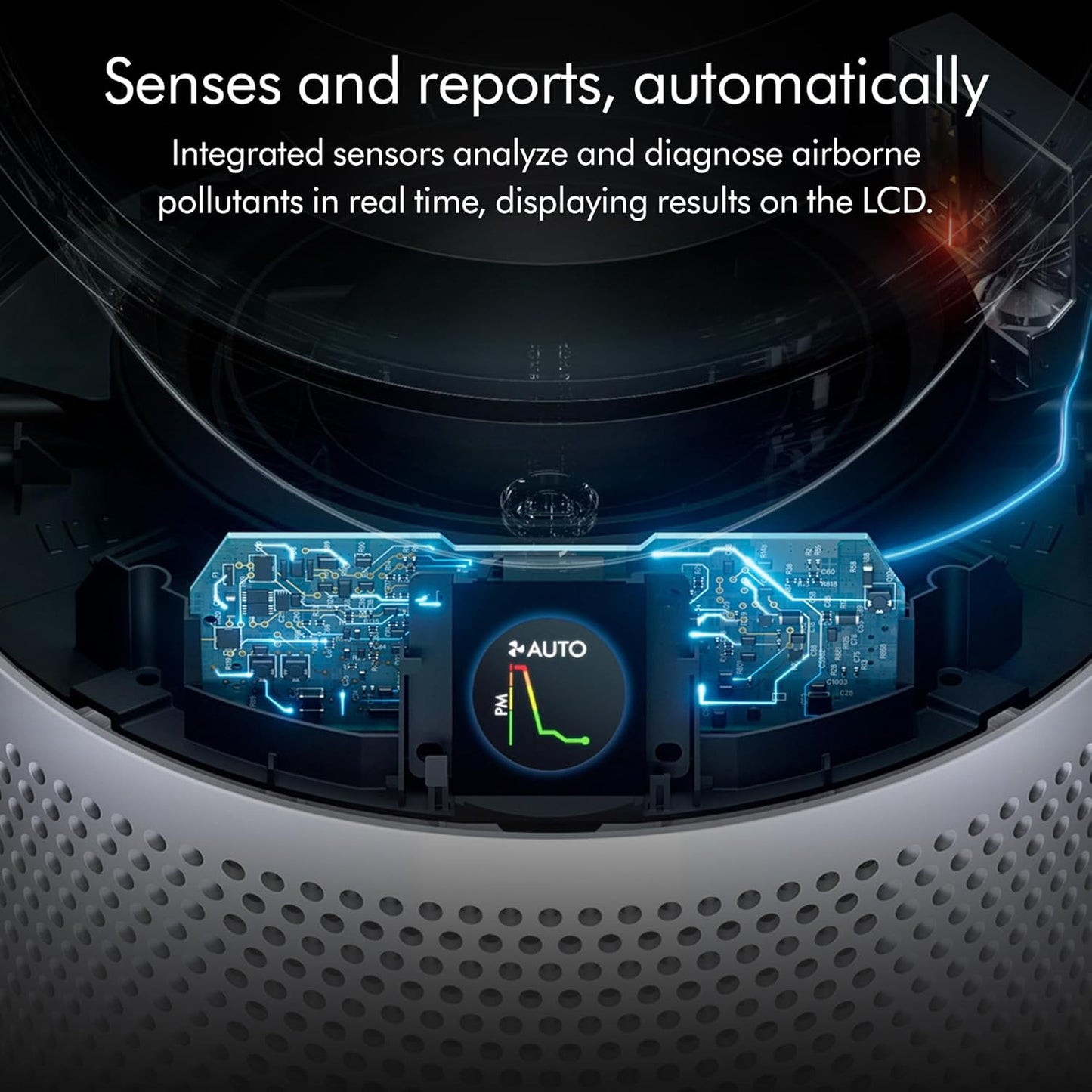 Dyson Purifier Cool™ TP07 Smart Air Purifier and Fan - White/Silver