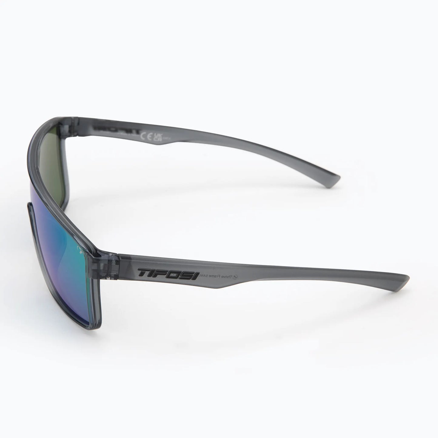 Tifosi Sanctum Sport Sunglasses Crystal Smoke-Smokegreen
