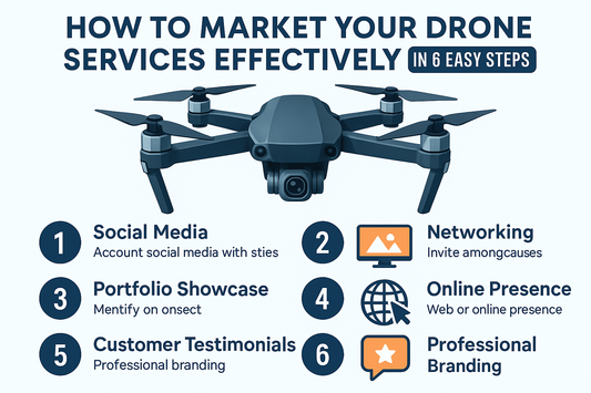 How to Market Your Drone Services Effectively in 6 Easy Steps