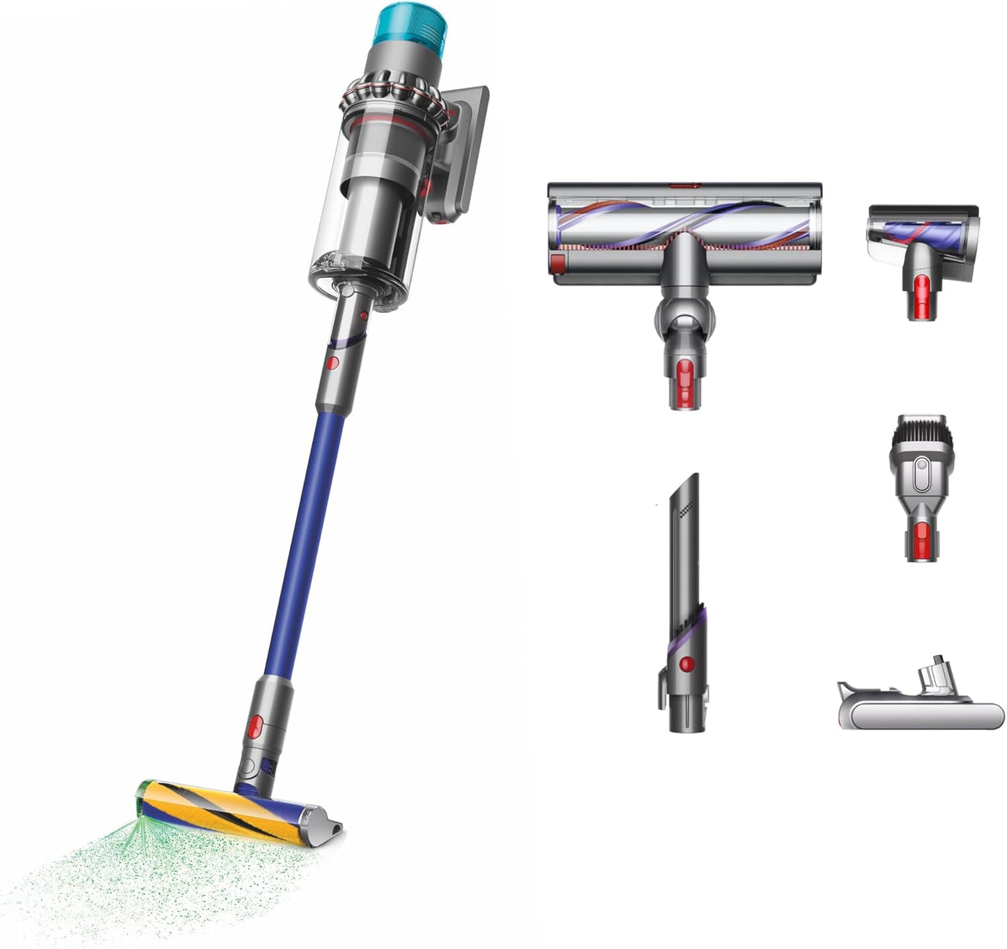 Dyson Gen5outsize Cordless Vacuum Cleaner, Nickel/Blue, Extra Large