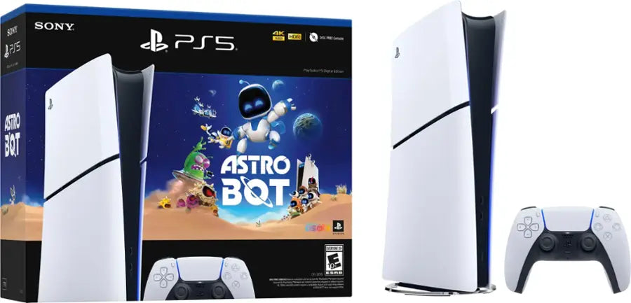 PlayStation 5 Slim Console Digital Edition - ASTRO BOT Bundle - PlayStation 5