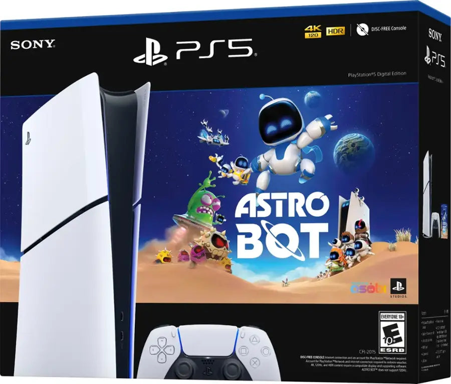 PlayStation 5 Slim Console Digital Edition - ASTRO BOT Bundle - PlayStation 5