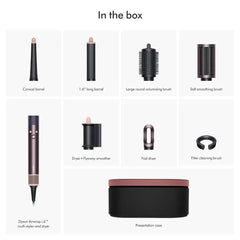 Dyson - Airwrap i.d. Multi-Styler and Dryer for Straight+Wavy Hair - Jasper Plum