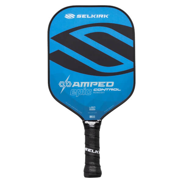 Paddle Pickleball Amped Control Epic Lightweight-Blue