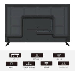 Sansui 58-Inch 4K UHD HDR Smart LED Android TV with Google Assistant (Voice Control), Screen Share, HDMI, USB (2022 Model Android 9 OS)