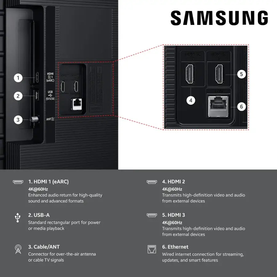 Samsung - 65” Class U8000F Series Crystal UHD 4K Smart Tizen TV