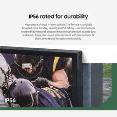 Samsung 55-Inch Class Neo QLED 4K The Terrace Partial Sun, Quantum HDR+, Dolby Atmos, Wide Viewing Angle, Weather Resistant, Anti-Glare Outdoor Smart TV w/Alexa Built-in