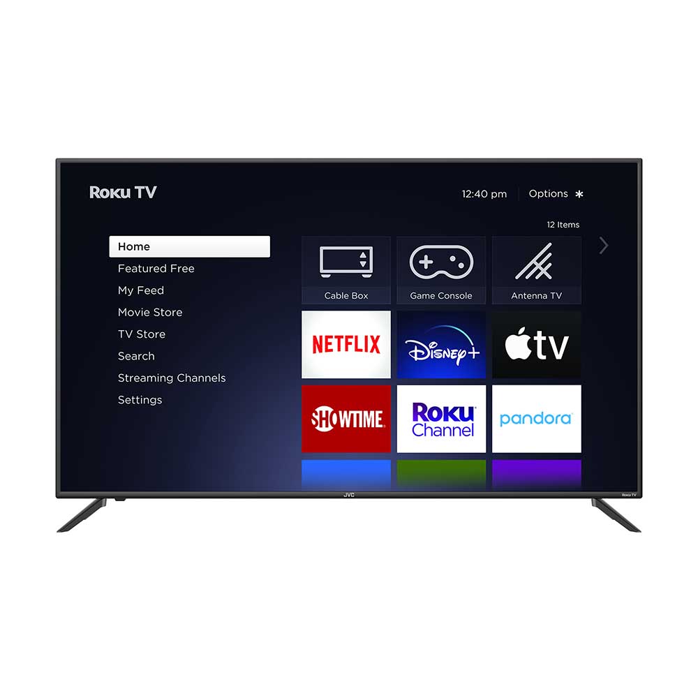 JVC 58" 4K UHD LED Roku Smart TV Premier Series