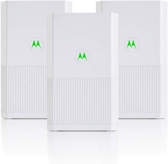 Motorola MH7023 | WiFi Mesh System (3-Pack) | Replaces Router + Extender | Easy Setup, Network Protection, Parental Controls | AC2200 WiFi Speed