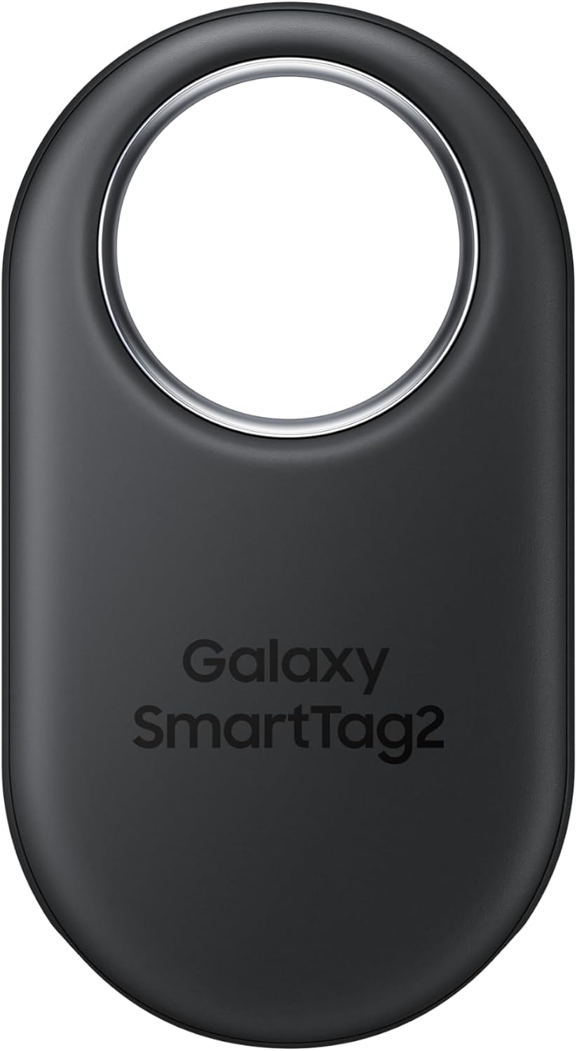 Samsung SmartTag2 (2023) Bluetooth + UWB, IP67 Water and Dust Resistant, Findable via App, 1.5 Year Battery Life - Black