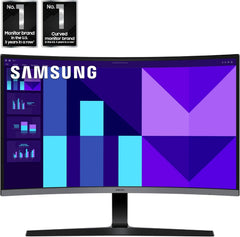SAMSUNG 32-inch S3 (S39GD) FHD 100Hz Curved Monitor, Game Mode, Eye Saver Mode, Multiple Connectivity with HDMI Port, Built-in Speakers