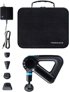 Therabody - Theragun Elite Bluetooth + App Enabled Massage Gun + 5 Attachments, 40lbs Force (Latest Model) - Black