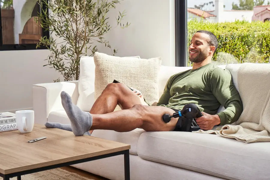 Therabody - Theragun Elite Bluetooth + App Enabled Massage Gun + 5 Attachments, 40lbs Force (Latest Model) - Black
