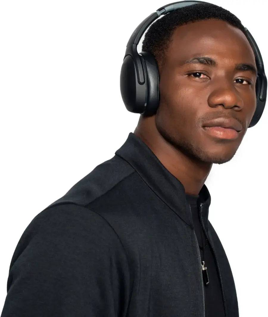 Skullcandy - Crusher Evo Over-the-Ear Wireless Headphones - True Black