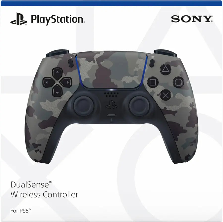 Sony - PlayStation 5 - DualSense Wireless Controller - Gray Camouflage