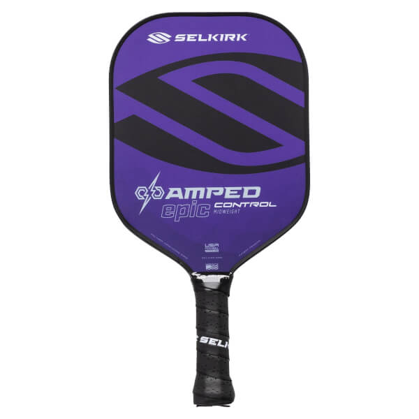 Paddle Pickleball Amped Control Epic Lightweight-Purple