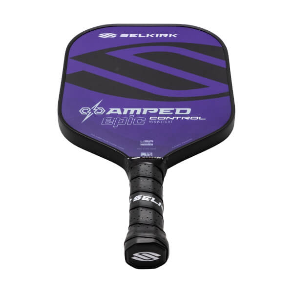 Paddle Pickleball Amped Control Epic Lightweight-Purple