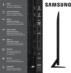Samsung 100-Inch Class Neo QLED 4K Mini LED Smart TV (2025 Model) NQ4 AI Gen2 Processor, Quantum Matrix Technology Core, 4K AI Upscaling, Dolby Atmos, Samsung Vision AI