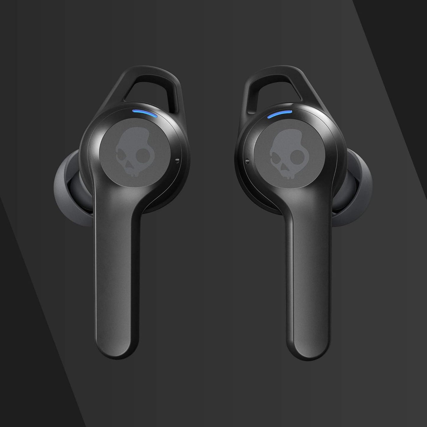 Skullcandy Indy Evo in-Ear Wireless Earbuds, 30 Hr Battery, Microphone, Works with iPhone Android and Bluetooth Devices - Black