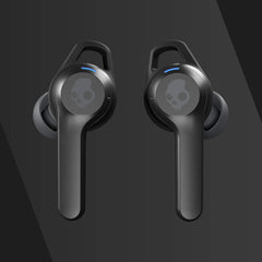 Skullcandy Indy Evo in-Ear Wireless Earbuds, 30 Hr Battery, Microphone, Works with iPhone Android and Bluetooth Devices - Black