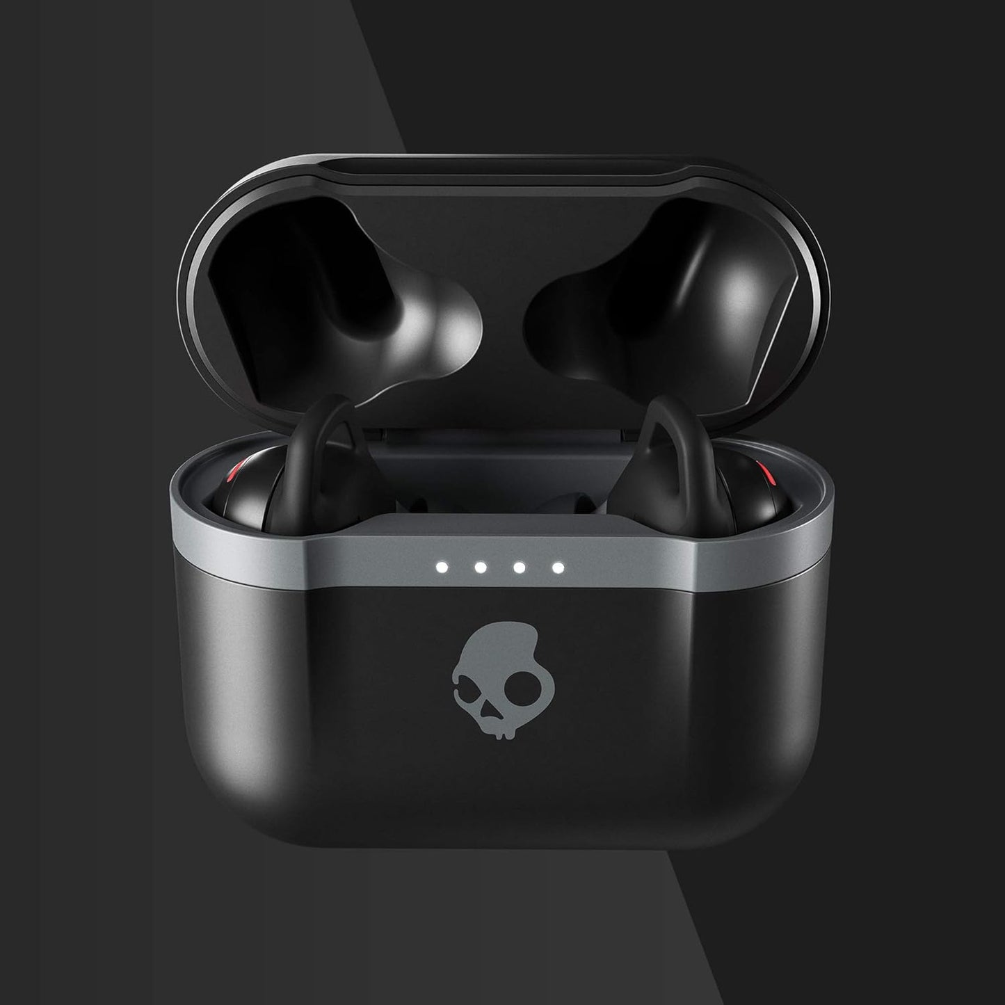 Skullcandy Indy Evo in-Ear Wireless Earbuds, 30 Hr Battery, Microphone, Works with iPhone Android and Bluetooth Devices - Black