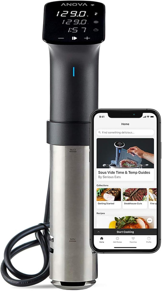Anova Culinary Sous Vide Precision Cooker Pro, 1200 Watts