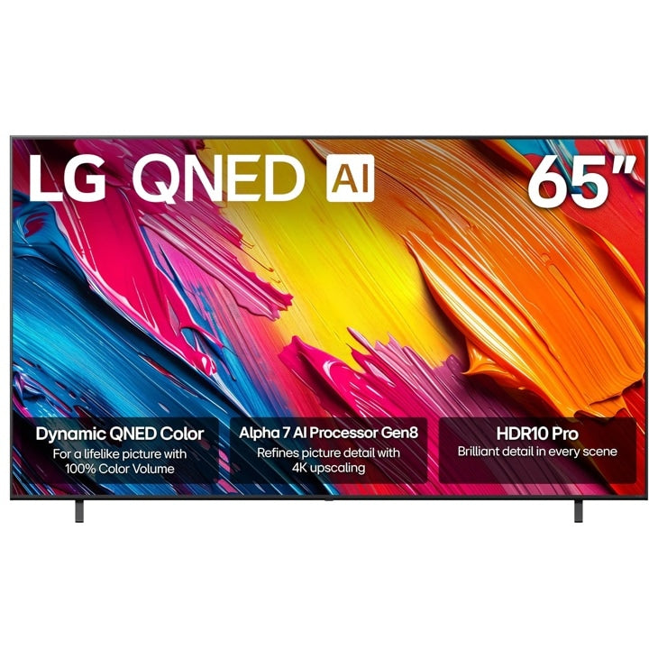 LG 65 Inch Class QNED AI QNED70A 4K Smart TV 2025