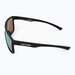 Tifosi Sanctum Sunglasses Matte Black / Smoke Yellow Mirror