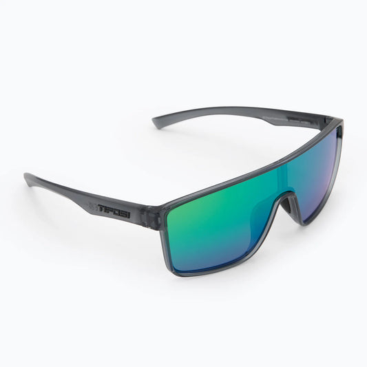 Tifosi Sanctum Sport Sunglasses Crystal Smoke-Smokegreen