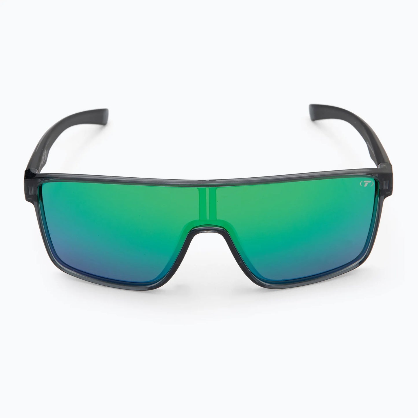 Tifosi Sanctum Sport Sunglasses Crystal Smoke-Smokegreen