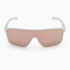 Tifosi Sanctum Sport Sunglasses-Satin Clear/Pink Mirror
