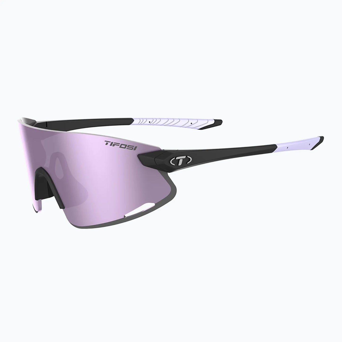 Tifosi Vogel XC - Matte Black/Violet Mirror Sunglasses
