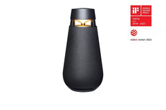 LG XBOOM 360 Bluetooth Speaker with Omnidirectional Sound, Black