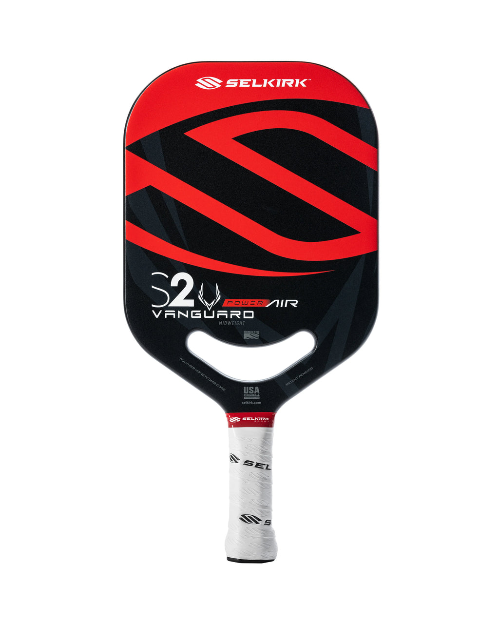 Paddle Pickleball Vanguard S2 Power Air-Selkirk Red