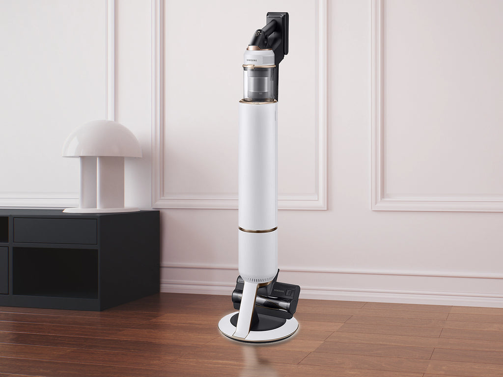 Bespoke Jet™ Cordless Stick Vacuum with All in One Clean Station in Misty White