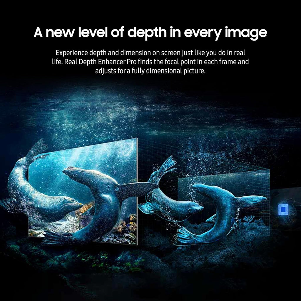 SAMSUNG 75 Inch Neo QLED TV with 4K AI Upscaling