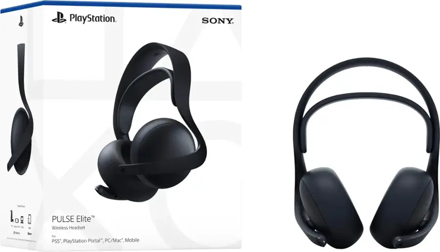 Sony - PULSE Elite wireless headset - Midnight Black
