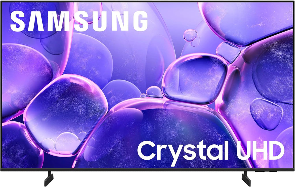 Samsung 55-Inch Class Crystal UHD U8000F 4K Smart TV (2025 Model) Endless Free Content, Crystal Processor 4K, MetalStream Design, Knox Security