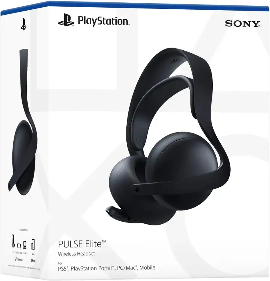 Sony - PULSE Elite wireless headset - Midnight Black