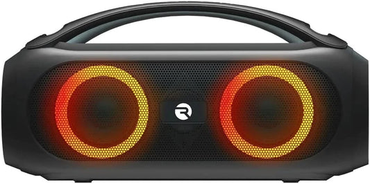 Raycon RBS953-22E-BLA The Power BoomBox Bluetooth Portable Wireless Speaker
