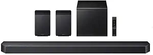 Samsung Q-SerieSamsungs Soundbar 9.1.4 ch w/Subwoofer + Rear Speaker Titan Black