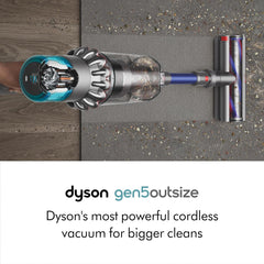 Dyson Gen5outsize Cordless Vacuum Cleaner, Nickel/Blue, Extra Large