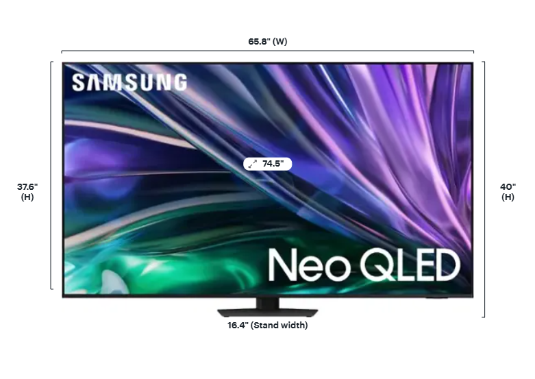 Samsung - 75” Class QN85D Series NEO QLED 4K Mini LED Smart Tizen TV