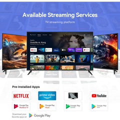Sansui 58-Inch 4K UHD HDR Smart LED Android TV with Google Assistant (Voice Control), Screen Share, HDMI, USB (2022 Model Android 9 OS)
