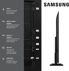 Samsung 55-Inch Class QLED Q7F Series Samsung Vision AI Smart TV (2025 Model, 55Q7F) Quantum HDR, Object Tracking Sound Lite, Q4 AI Gen1 Processor, 4K upscaling, Gaming Hub, Alexa Built-in