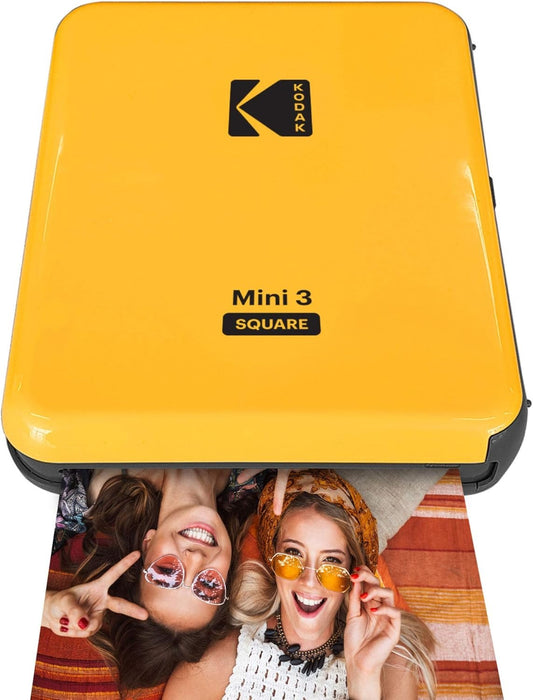 KODAK Mini 3 Square Instagram Size Bluetooth Portable Photo Printer