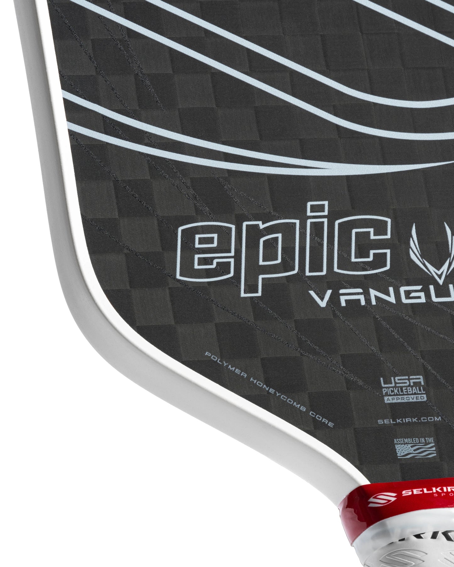 Paddle Pickleball Vanguard Pro Invikta-Raw Carbon