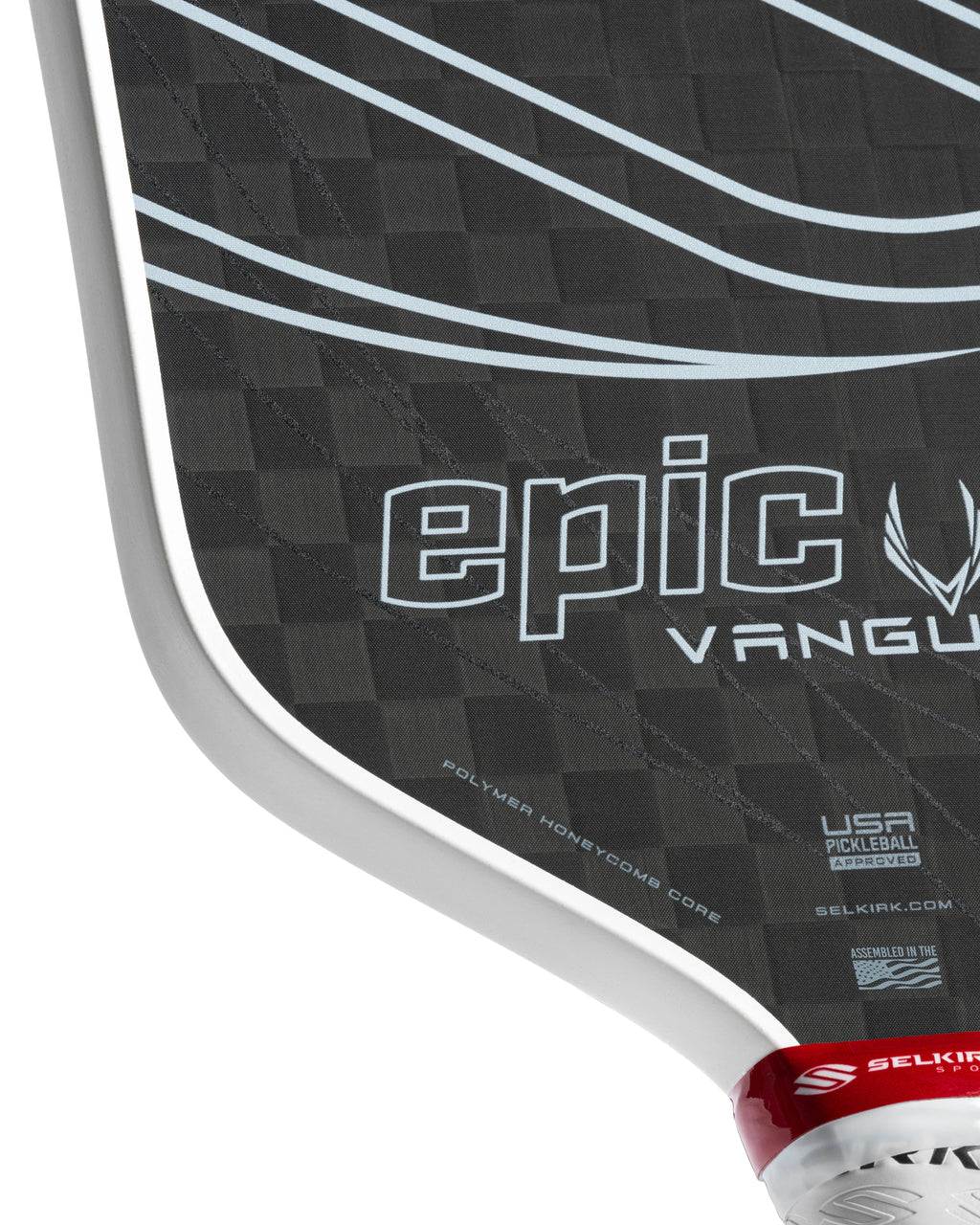Paddle Pickleball Vanguard Pro Invikta-Raw Carbon